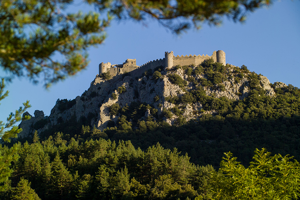 Château de Puilaurens en Pays Cathare - AUDE château de Puilaurens - Forteresse royale