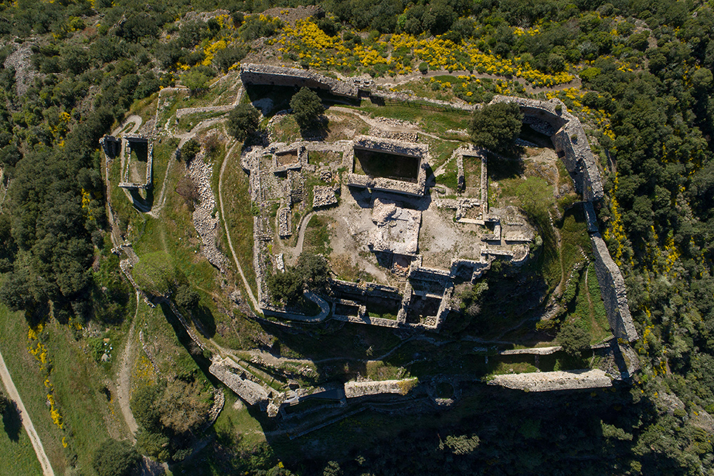 Château de Termes - 2021 - Aude le zenith du château de Termes