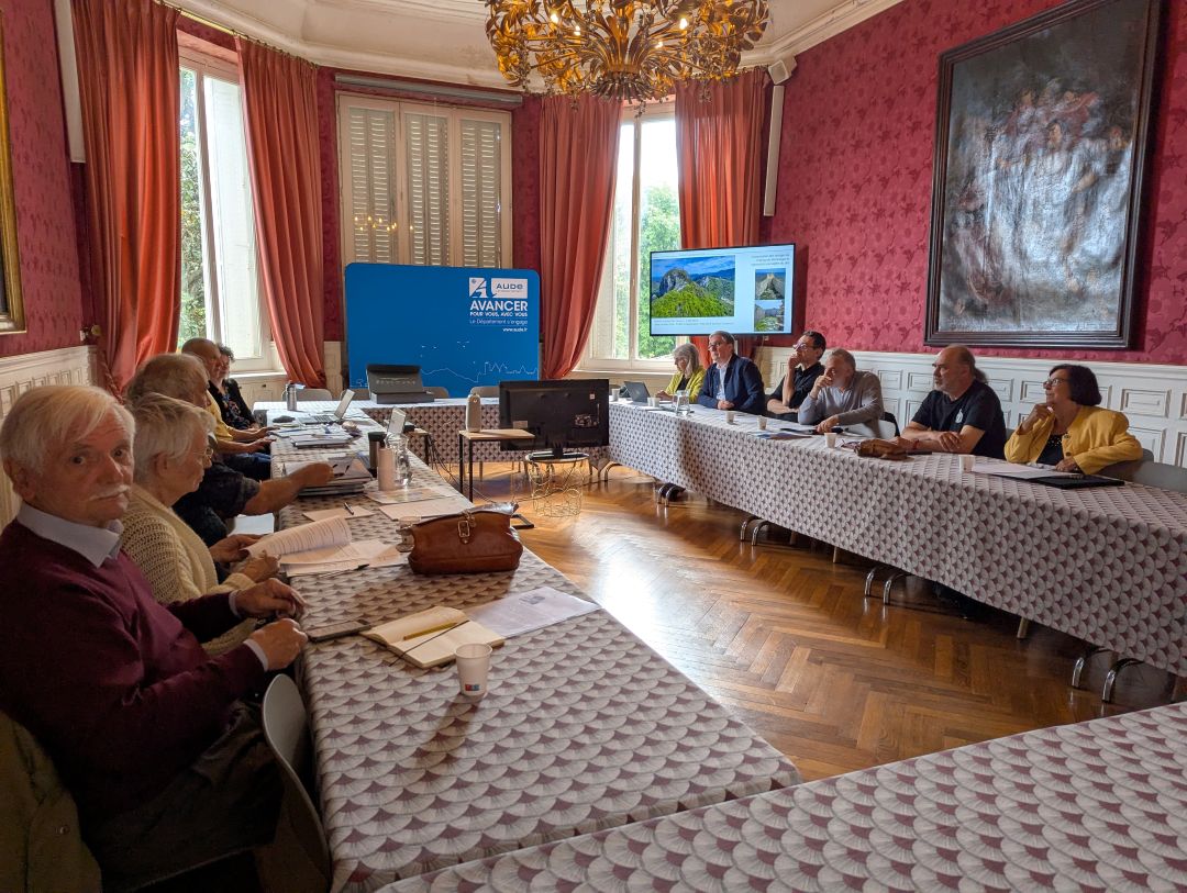 Le comité scientifique de la candidatures des Forteresses royales du Languedoc s'est réuni le 16 juillet 2025.