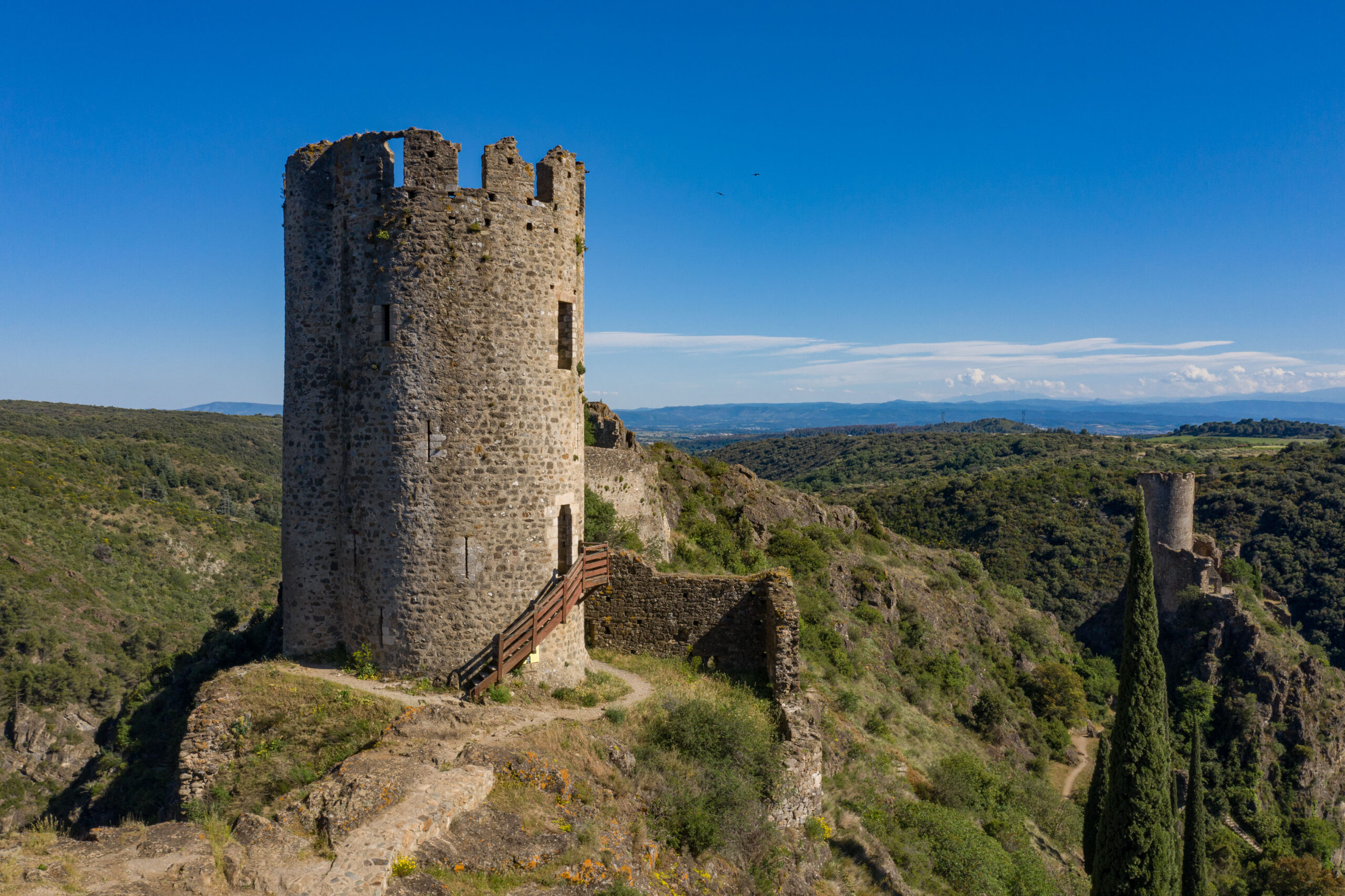 Châteaux de Lastours - 2021 - Aude La tour Régine de Lastours