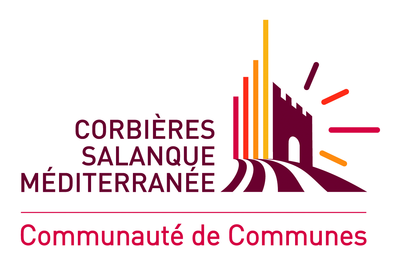 Logo-CC-CSM Logo communauté de communes Corbières Salanque méditerranée