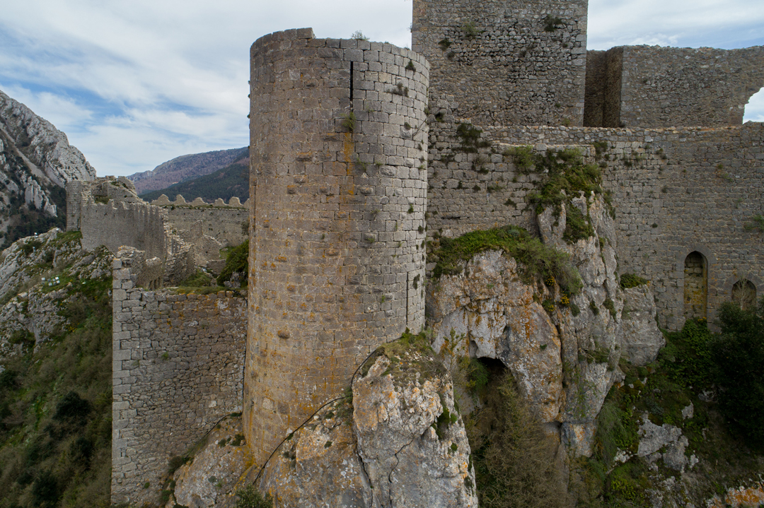 tours-de-puilaurens tours du château de Puilaurens